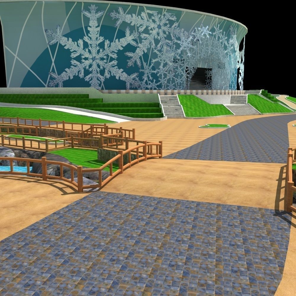 Amusement Park 3D model_20