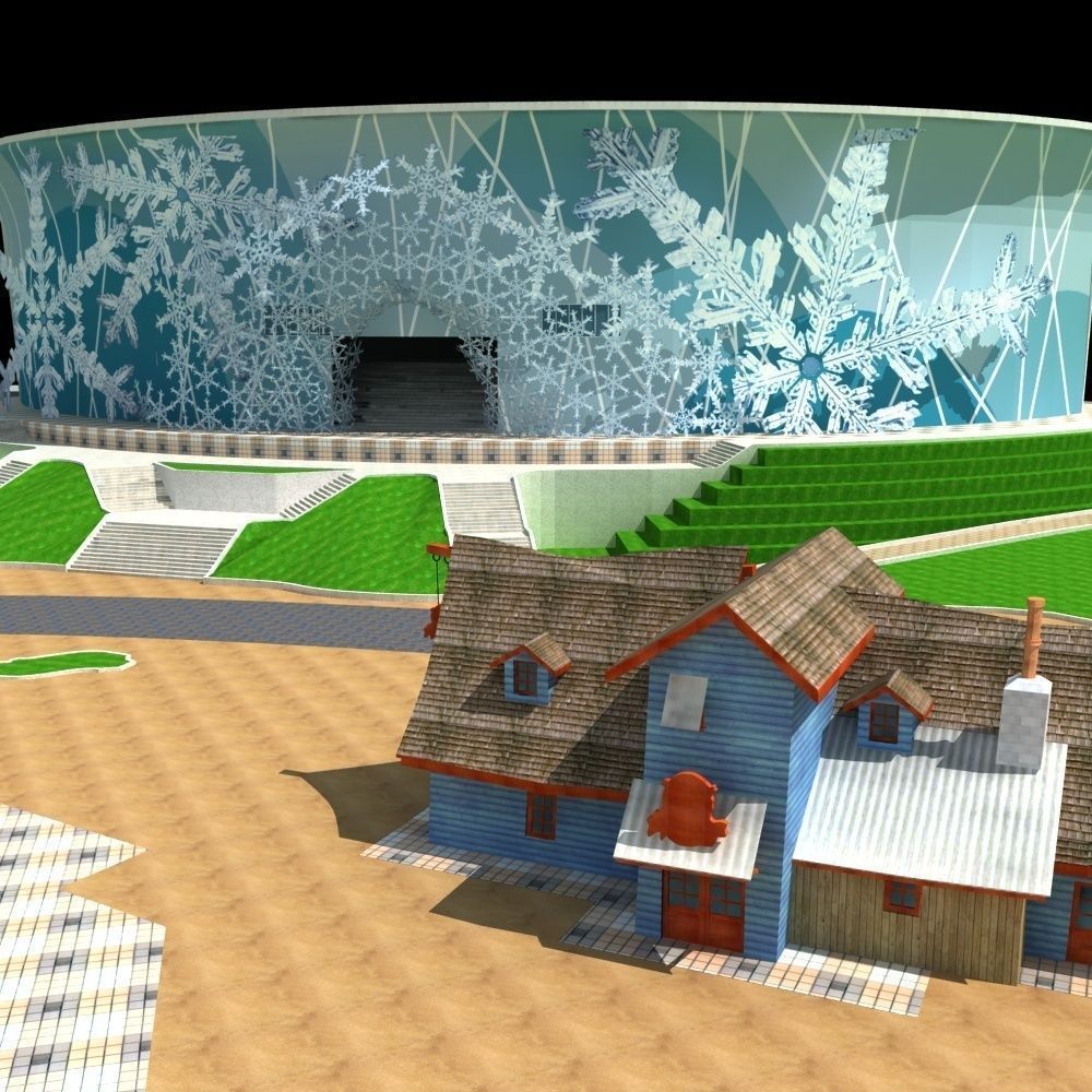 Amusement Park 3D model_13