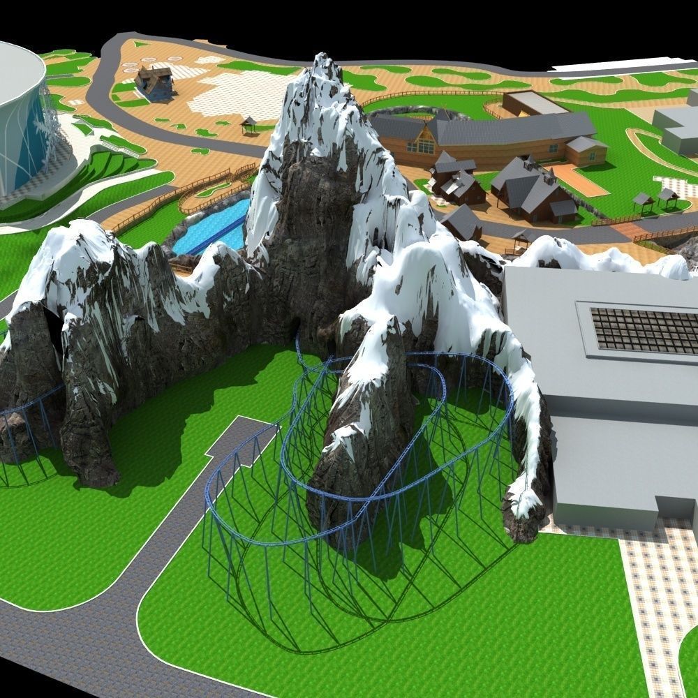 Amusement Park 3D model_22