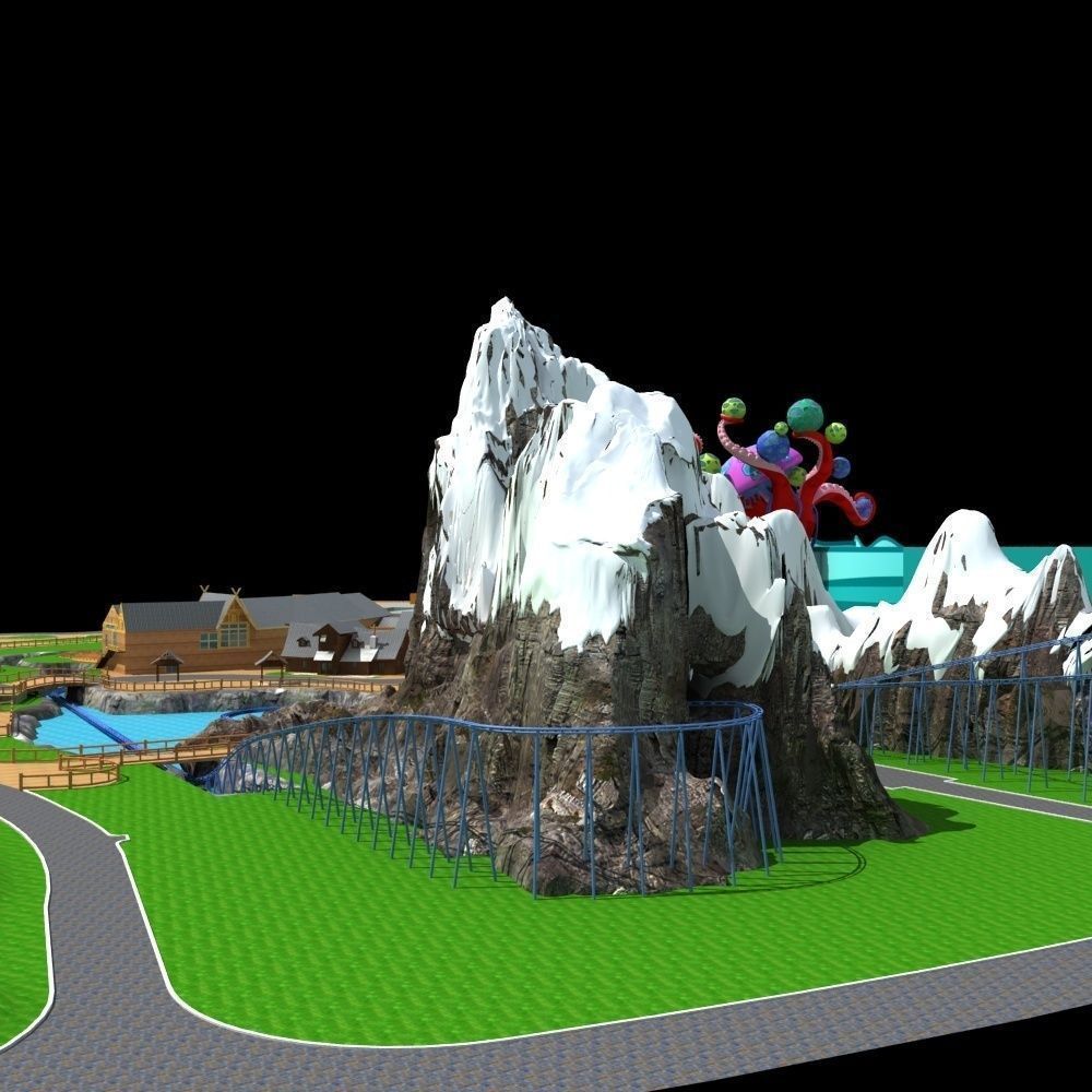 Amusement Park 3D model_19