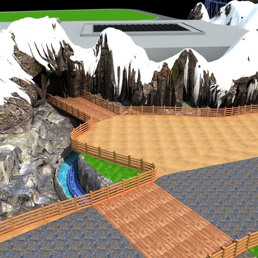 Amusement Park 3D model_16