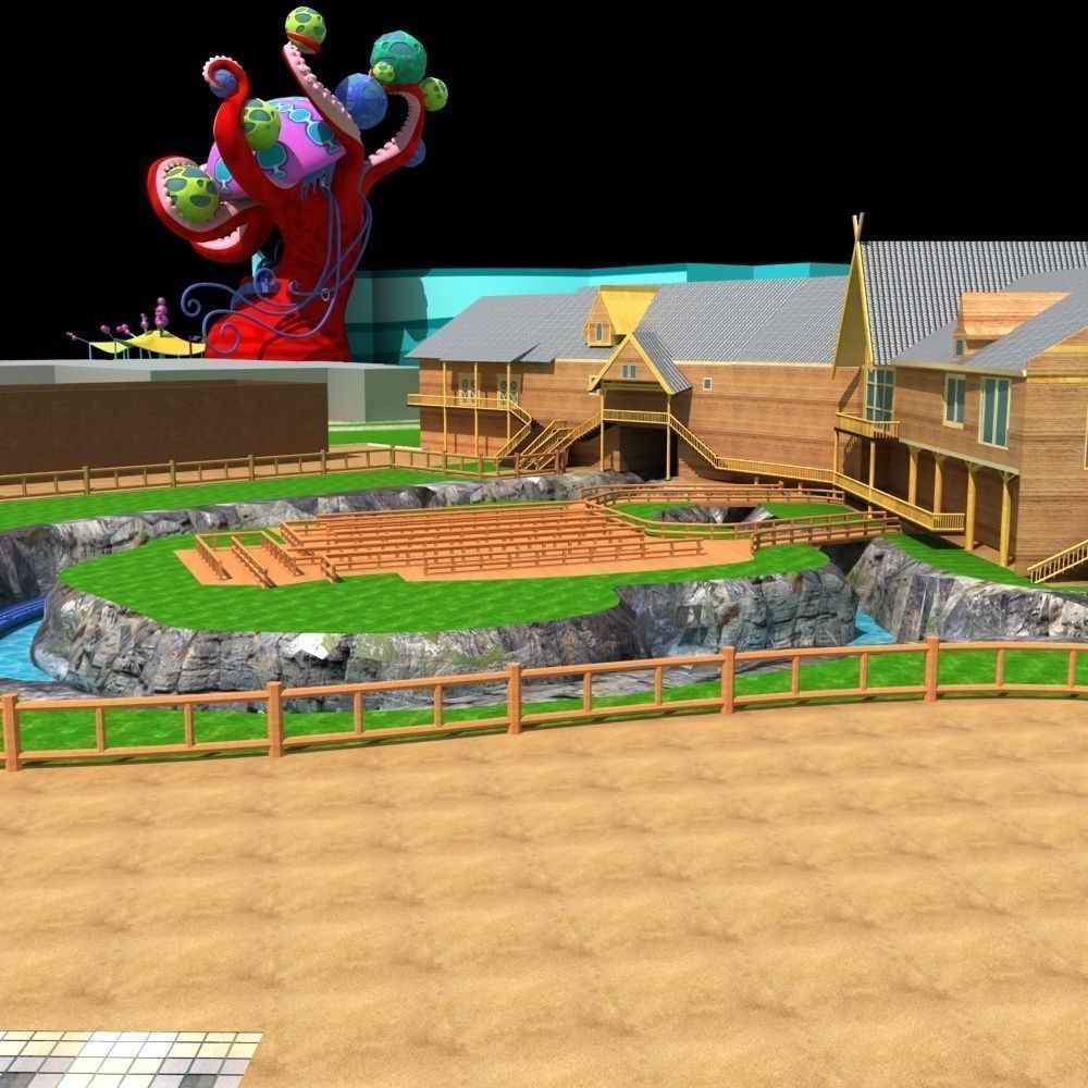 Amusement Park 3D model_18