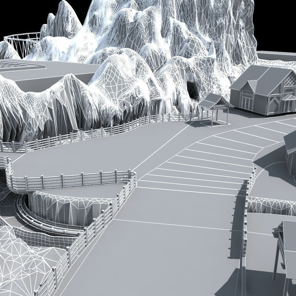 Amusement Park 3D model_26