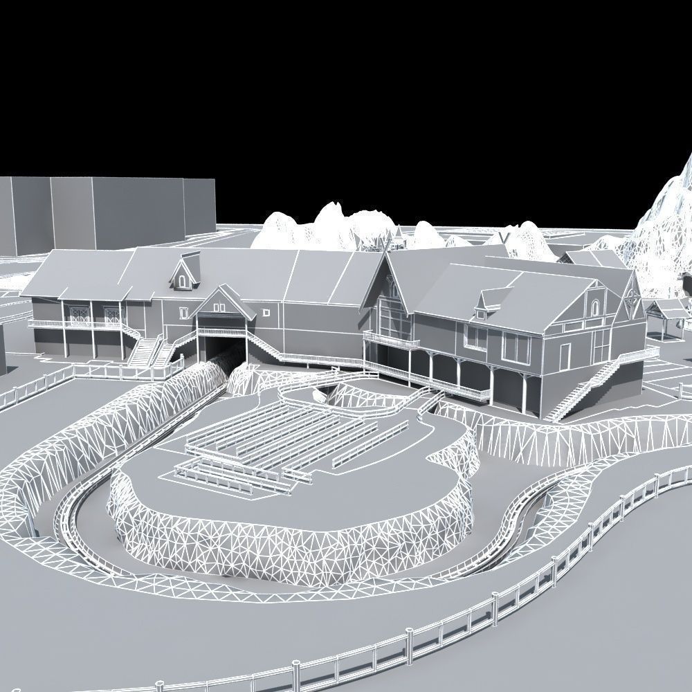 Amusement Park 3D model_23