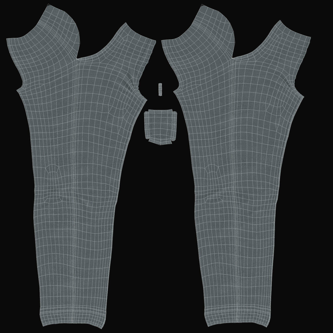 Cartoon Man Rigged 3D model_35