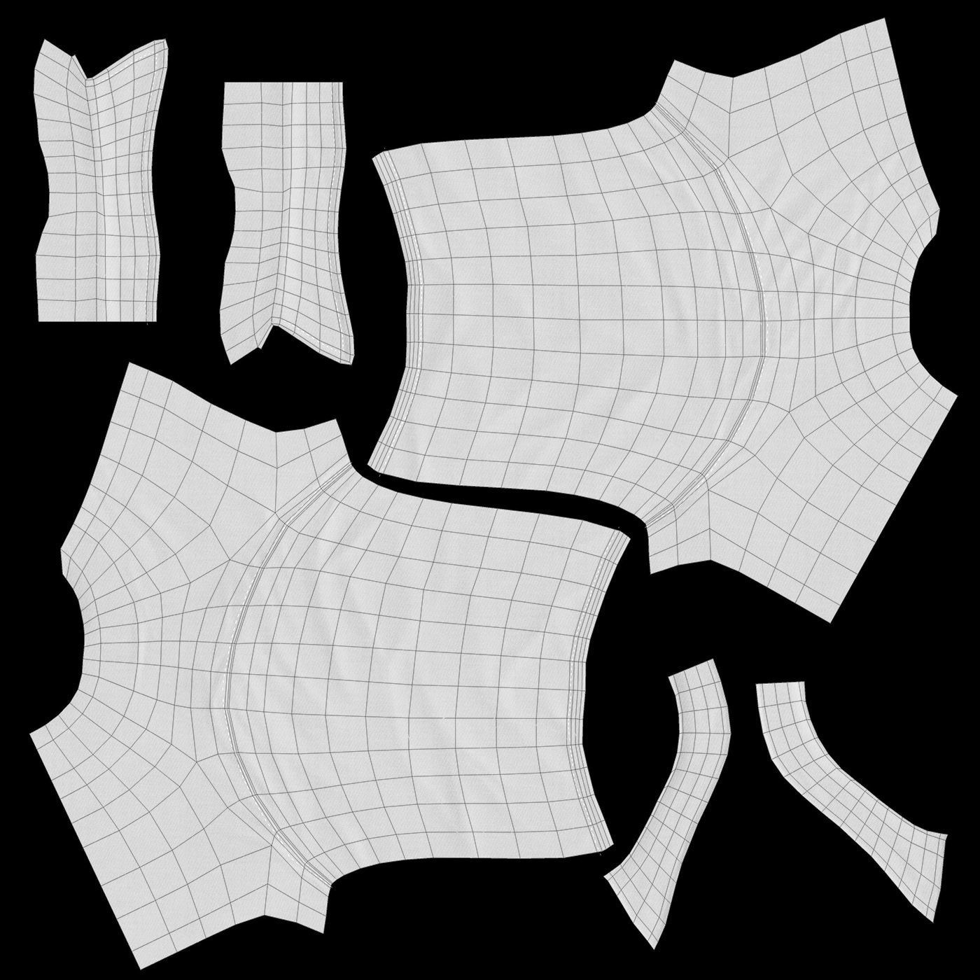 Cartoon Man Rigged 3D model_36