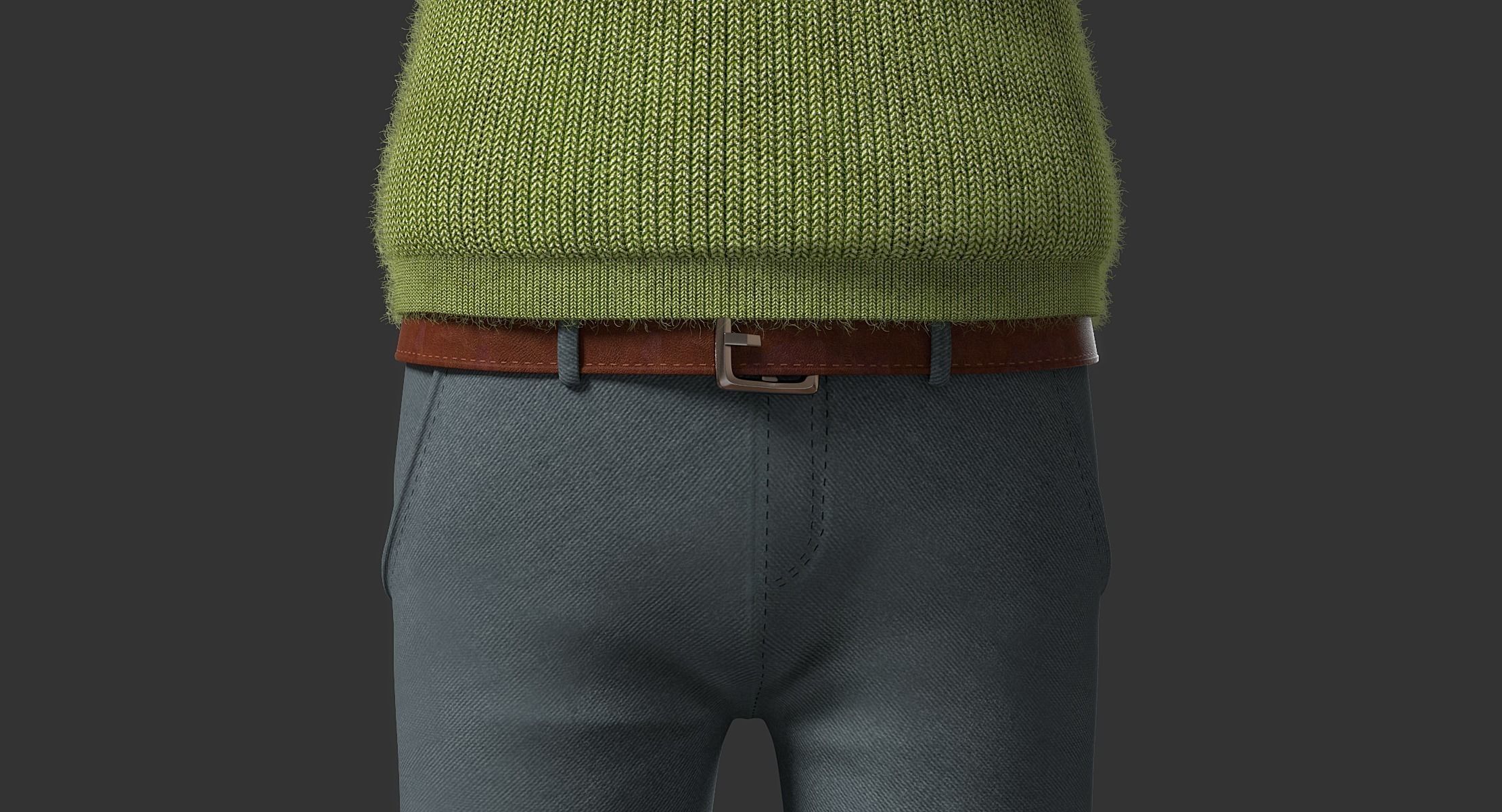 Cartoon Man Rigged 3D model_21