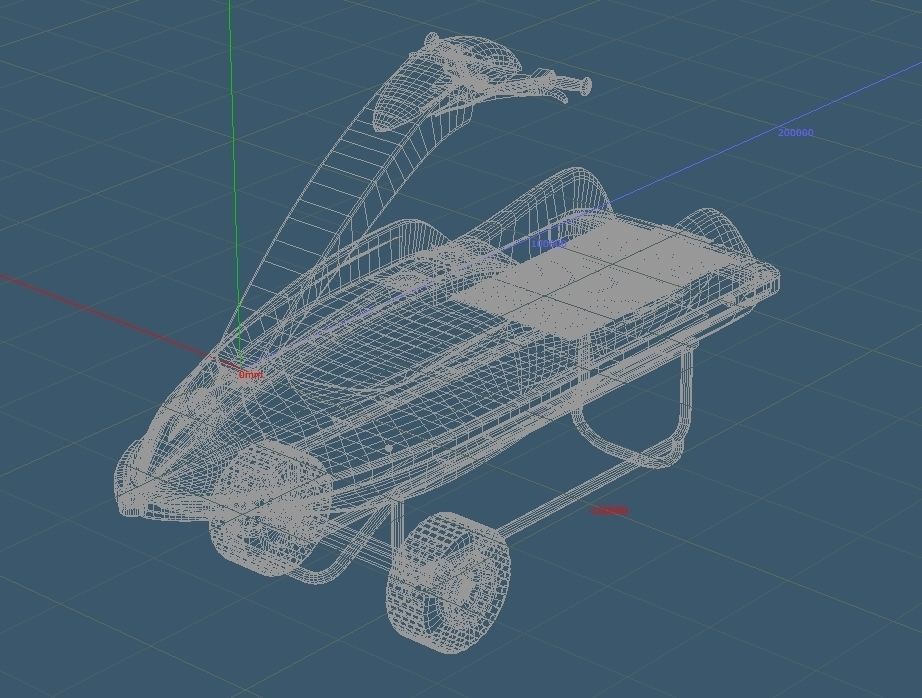 Personal Watercraft Single Type JetSki 3D model_10