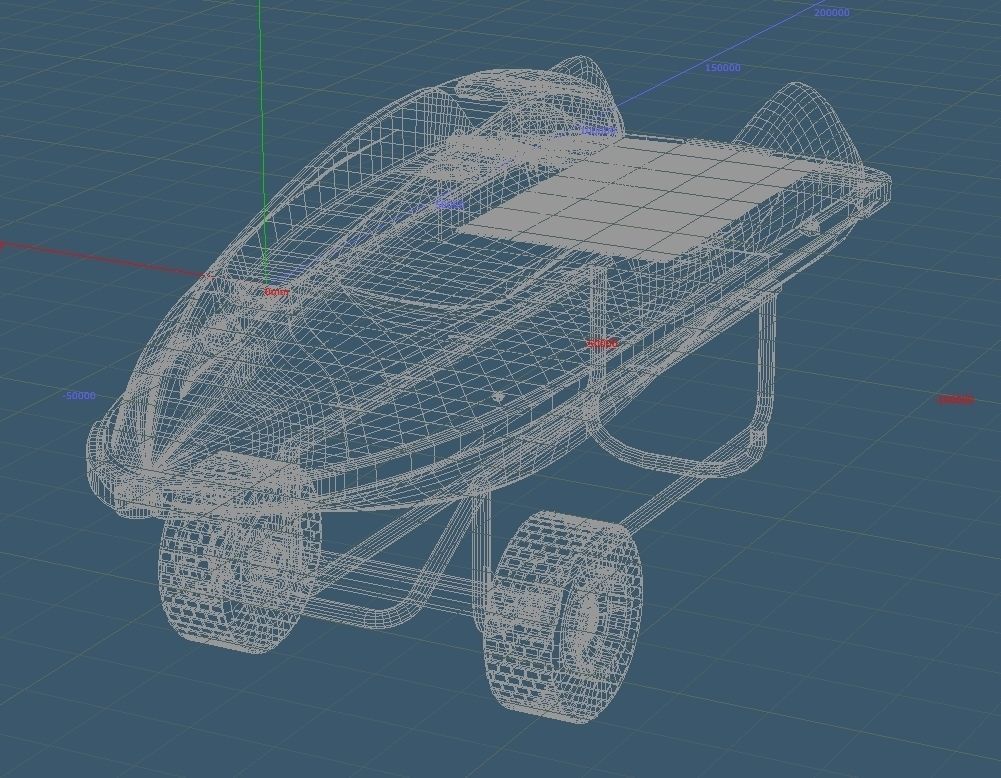 Personal Watercraft Single Type JetSki 3D model_13