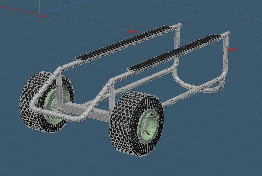 Personal Watercraft Single Type JetSki 3D model_9