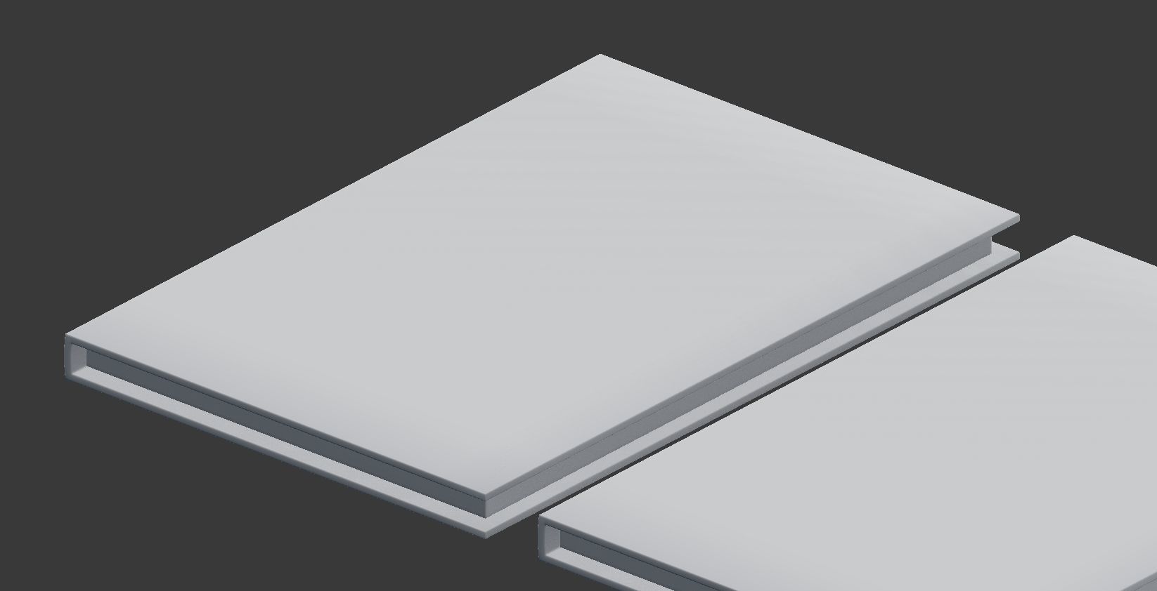 Notebook - Set of 3 Low-poly 3D model_9