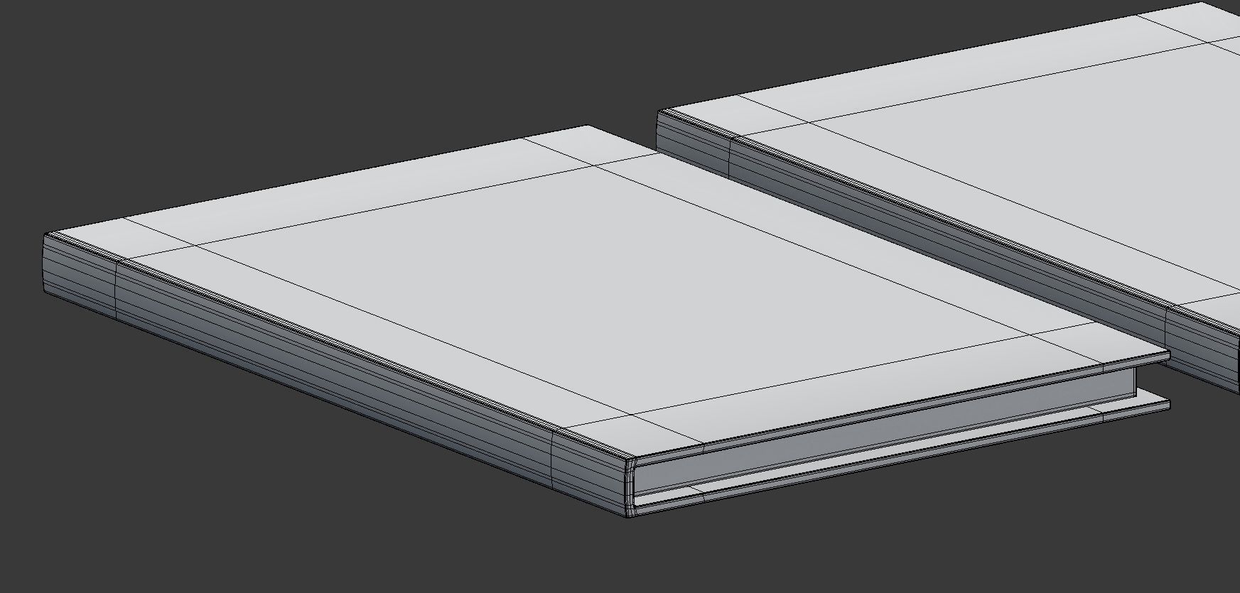 Notebook - Set of 3 Low-poly 3D model_8