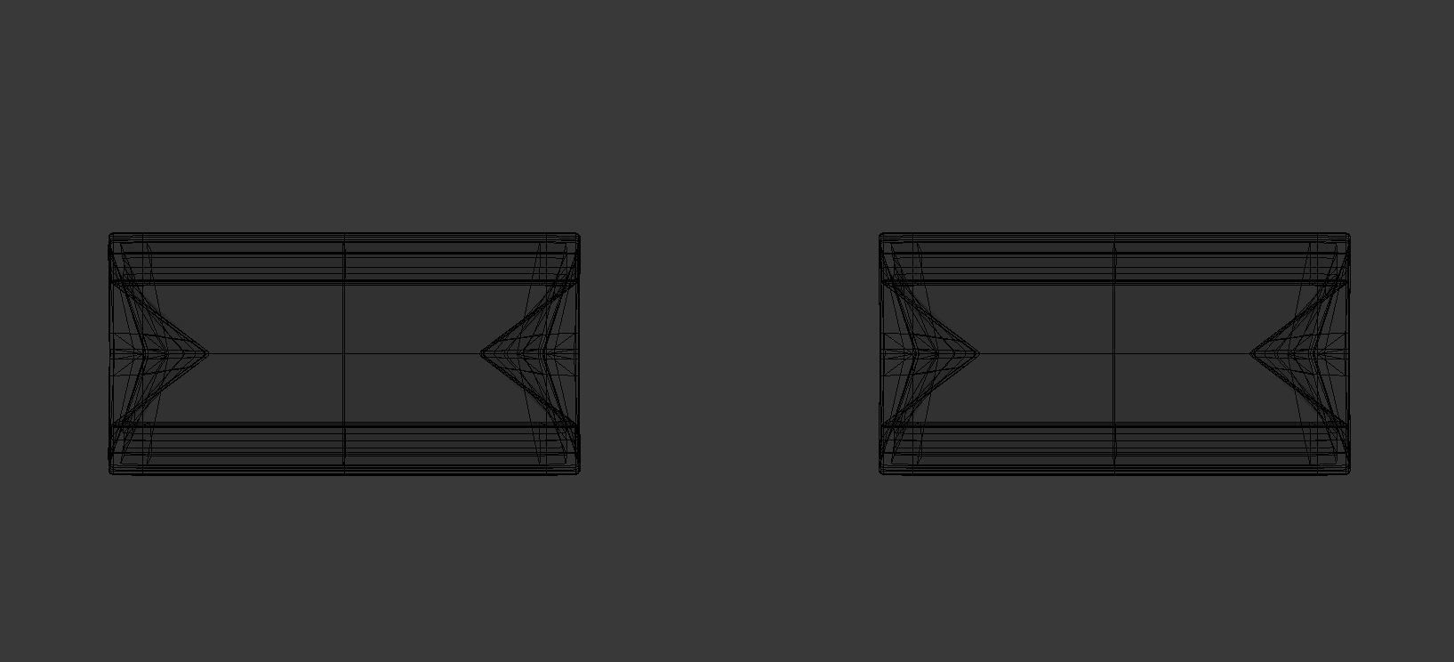 Natur Candy Bag - Simple Paper Bag Low-poly 3D model_10