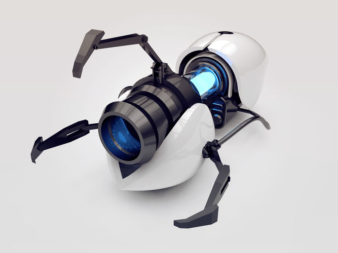 Portal gun 3D model