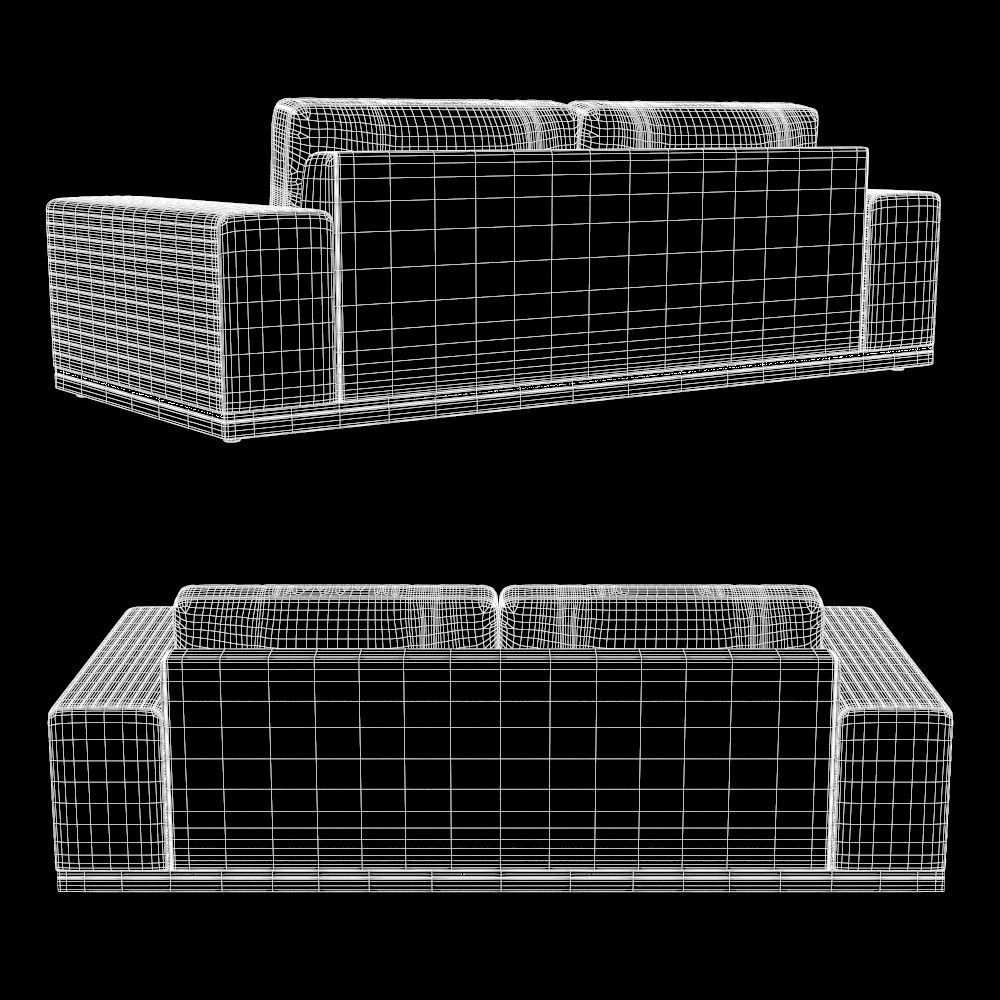 Longhi Cohen Sofa 3D model_4