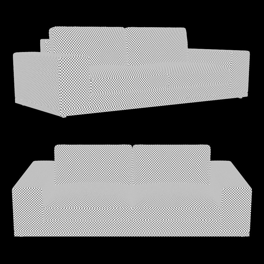 Longhi Cohen Sofa 3D model_5
