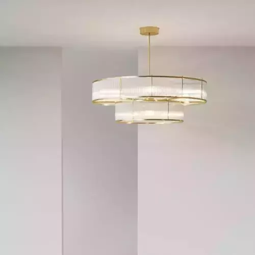 Marais Round Pendant Lamp 3D model