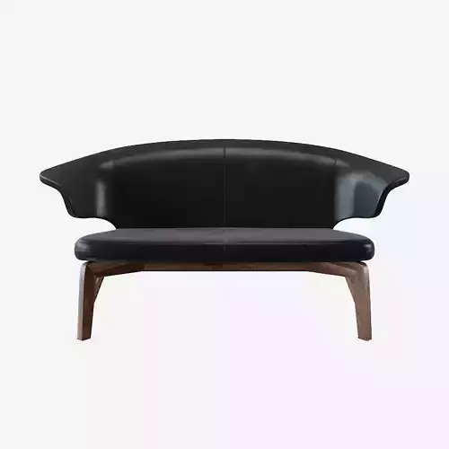 Munich Sofa Low-poly 3D model
