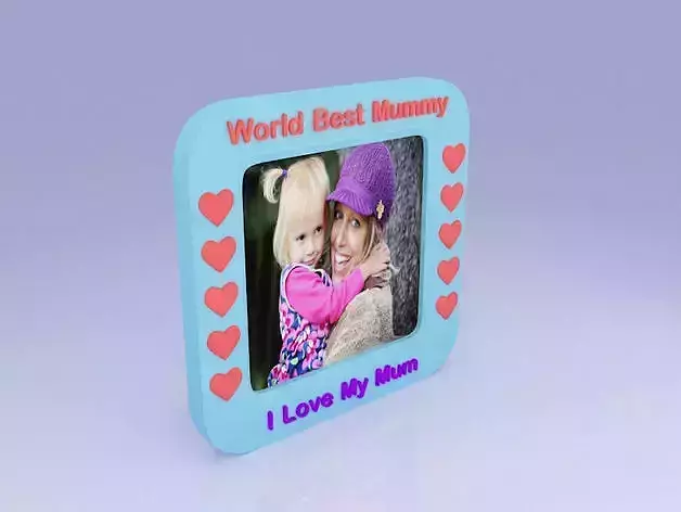 Photo Frame 3D print model