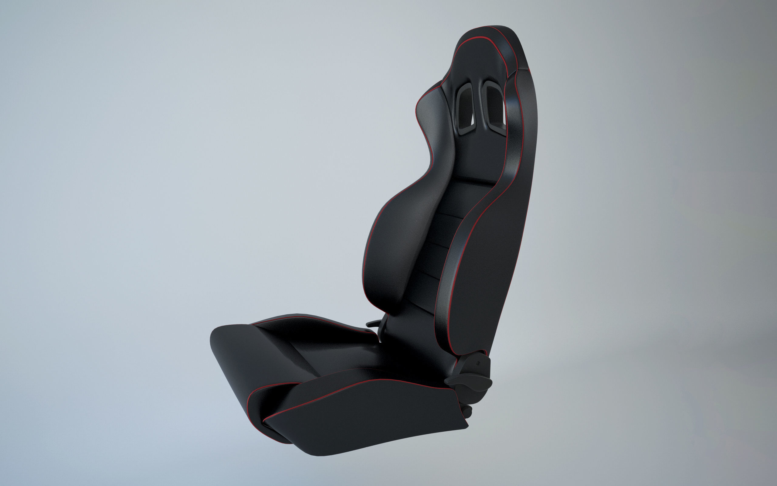 Car racing seat 3D model_12