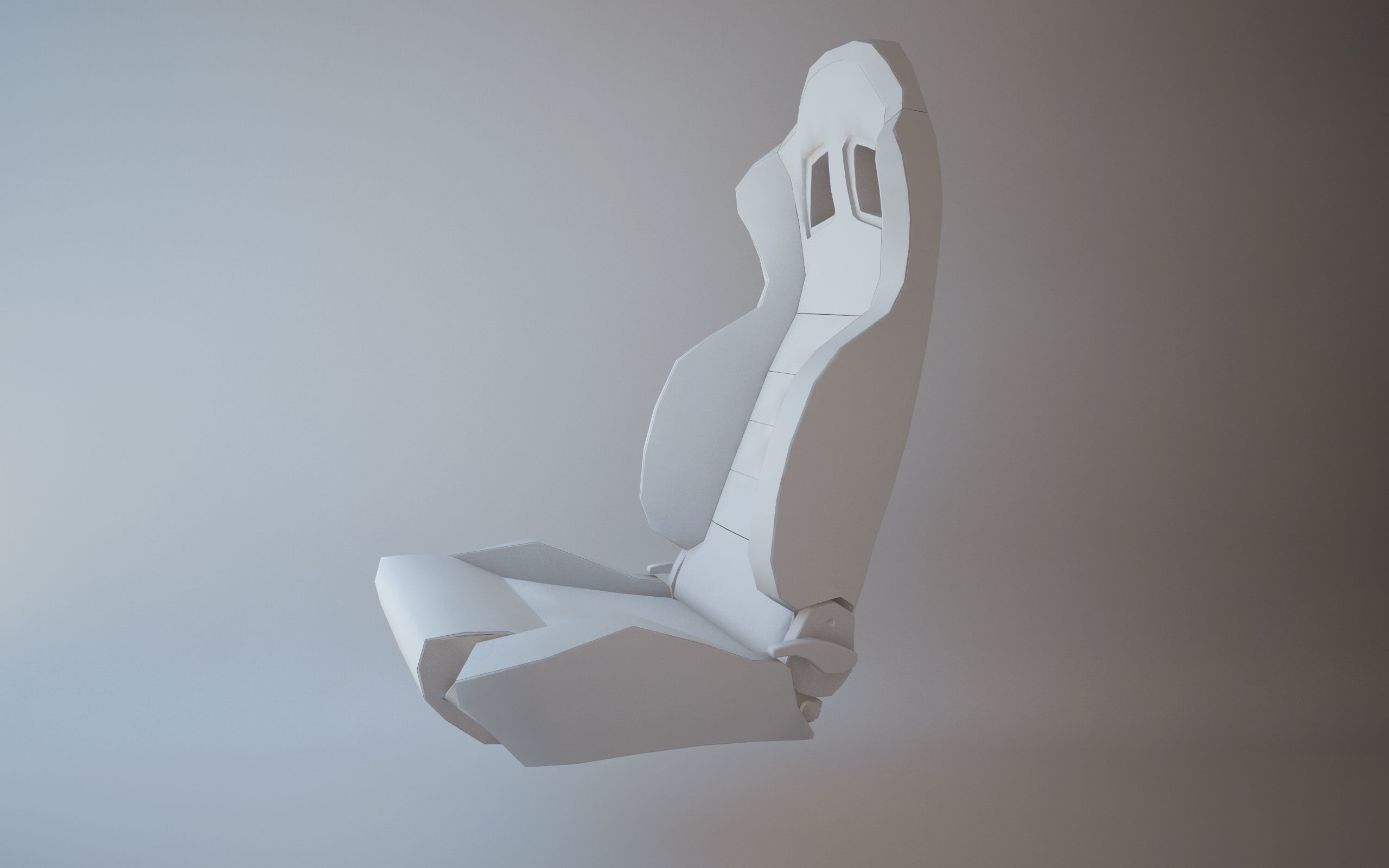 Car racing seat 3D model_13