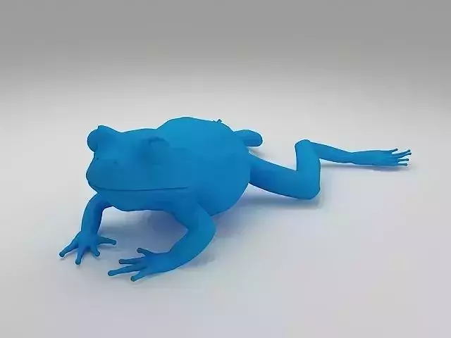 Frog 3D Model 3D print model