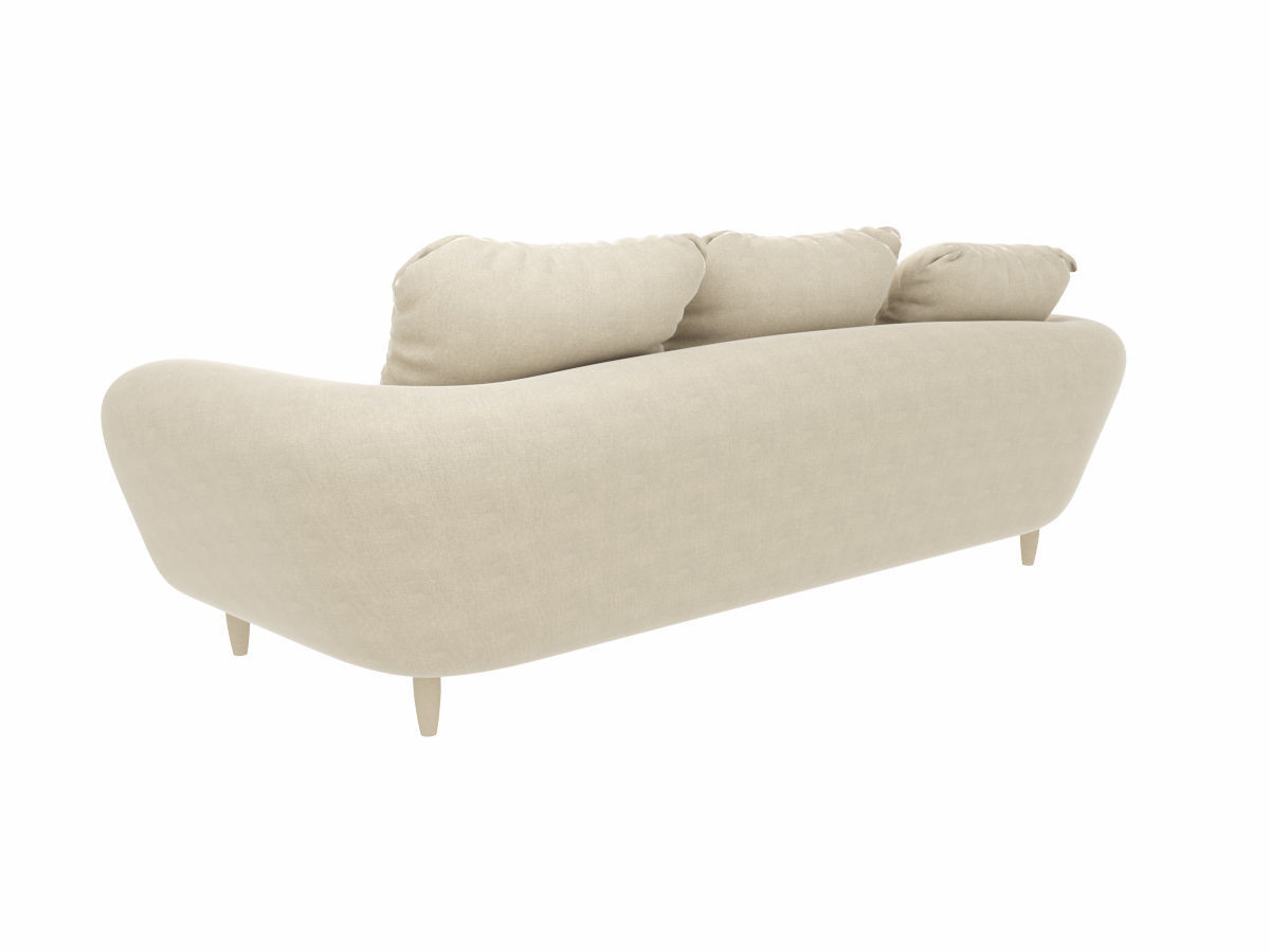 Sofa Lazzoni Paria 3D model_3