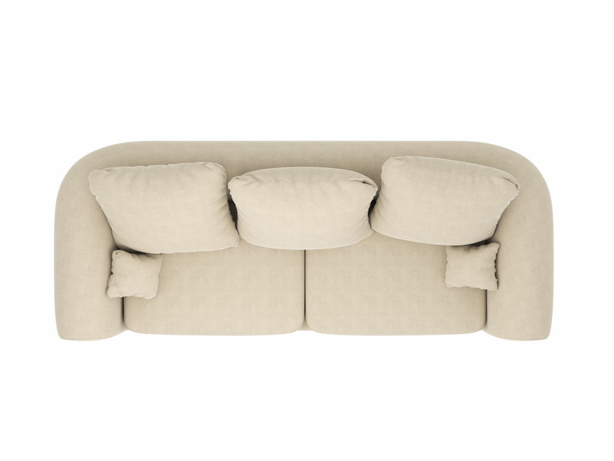 Sofa Lazzoni Paria 3D model_2