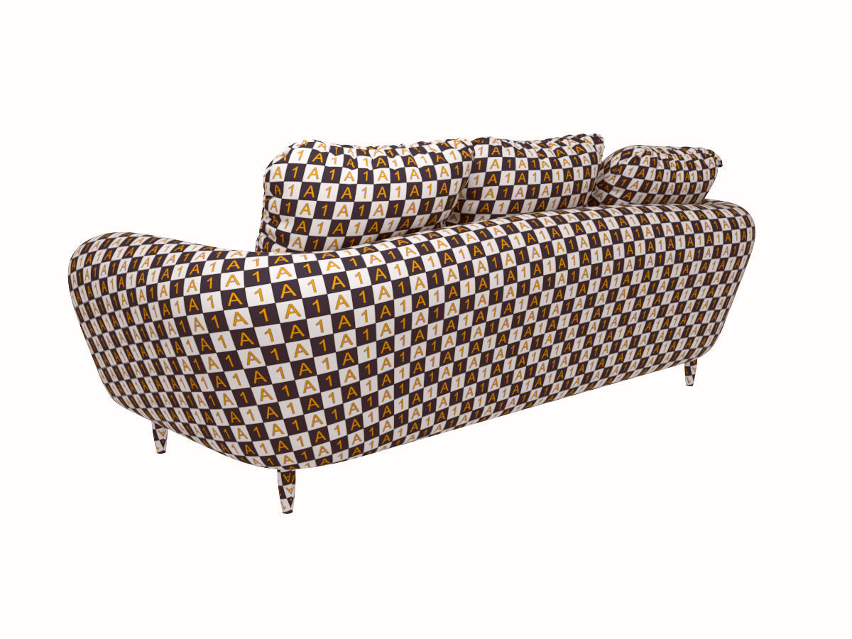 Sofa Lazzoni Paria 3D model_16