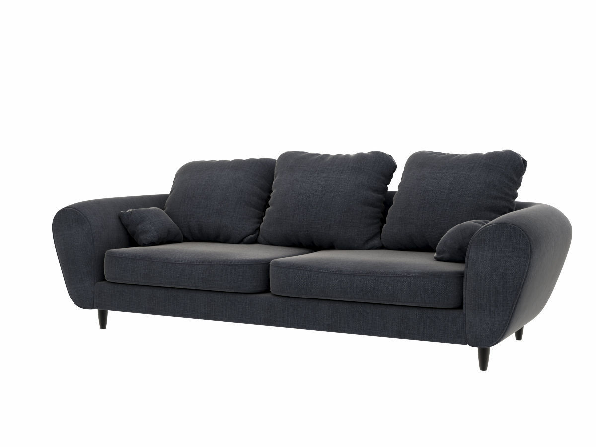 Sofa Lazzoni Paria 3D model_7