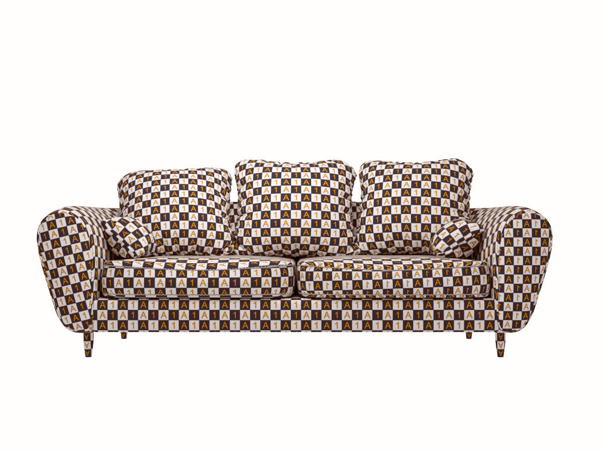Sofa Lazzoni Paria 3D model_14