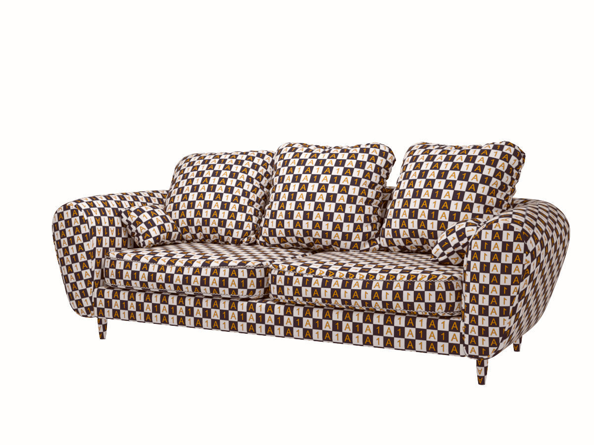 Sofa Lazzoni Paria 3D model_15