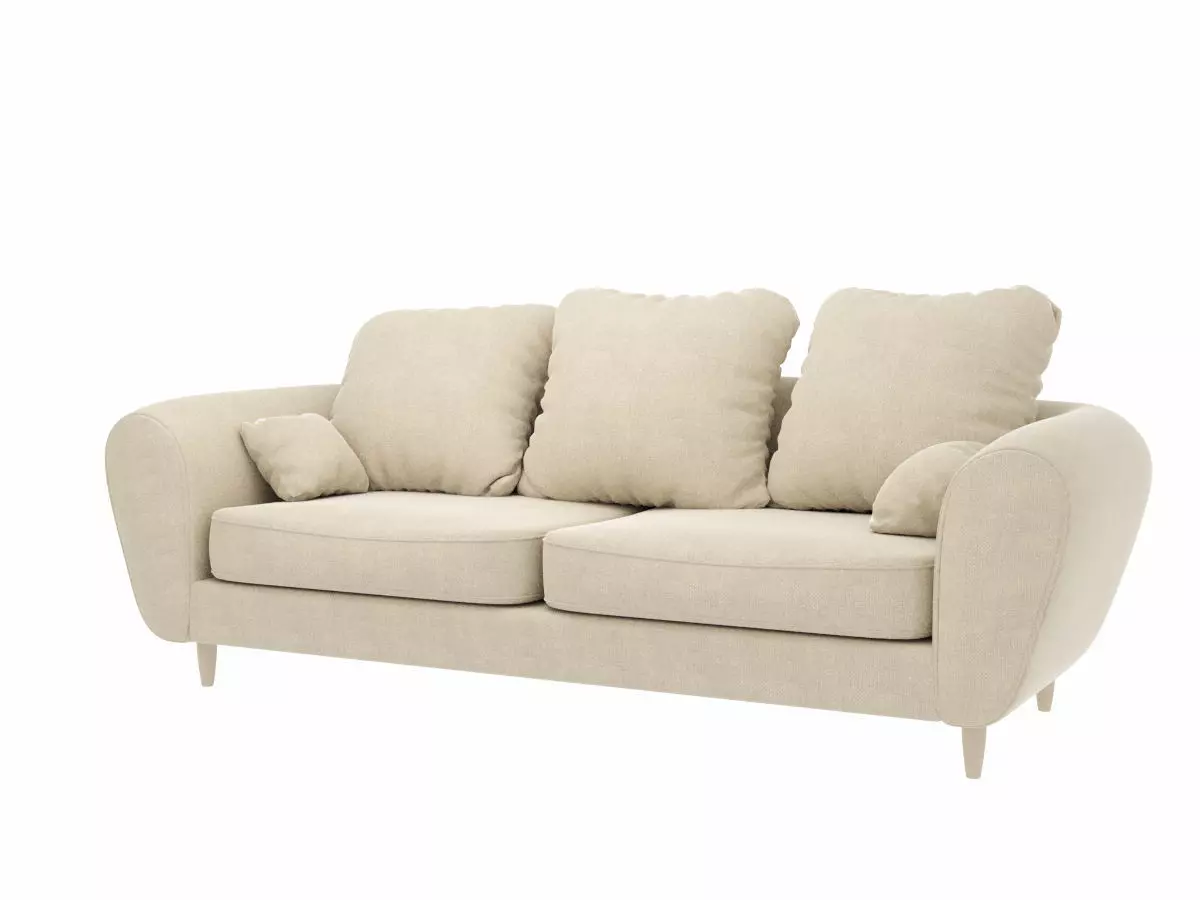 Sofa Lazzoni Paria 3D model_0