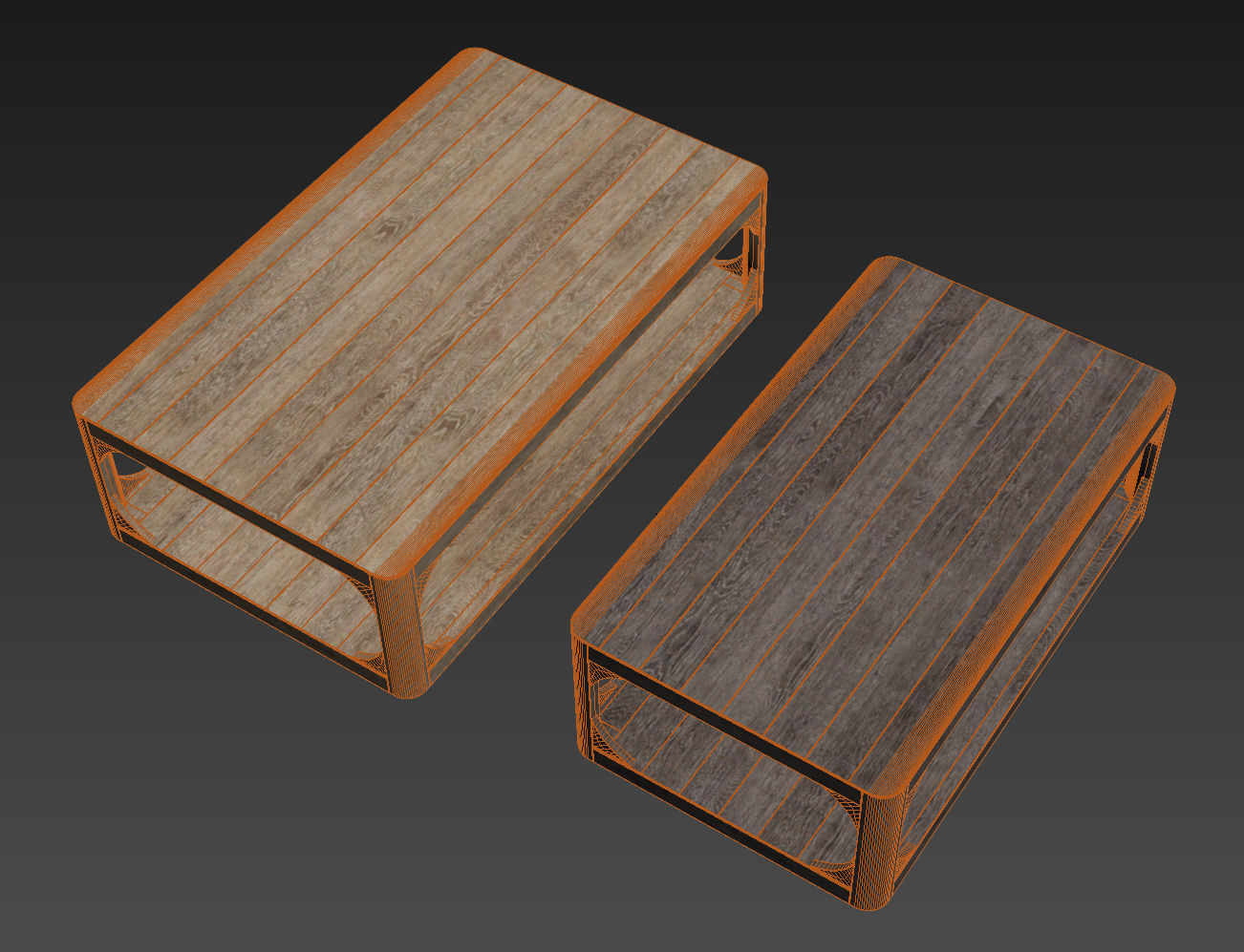 RH MARTENS RECTANGULAR COFFEE TABLE 3D model_7