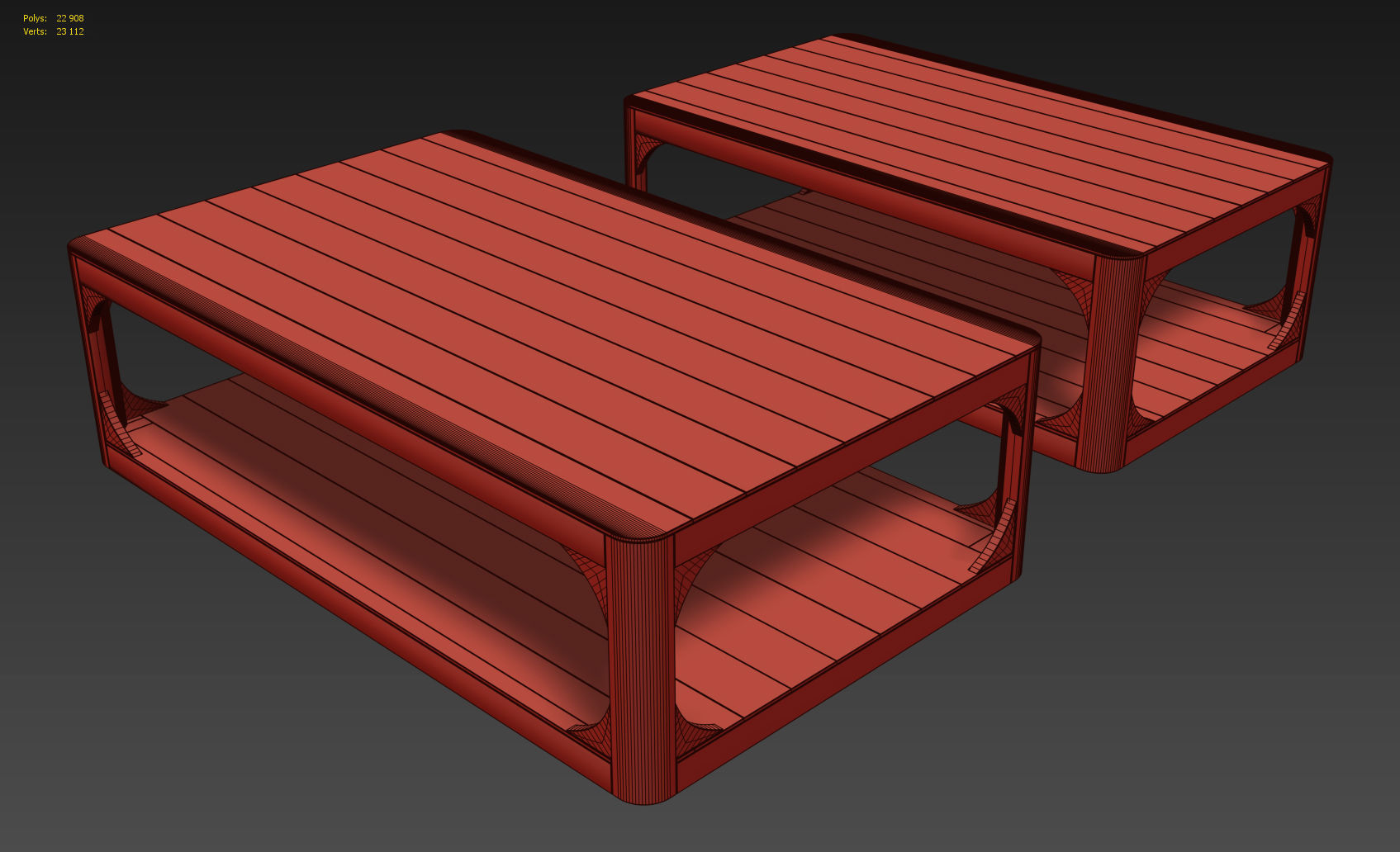 RH MARTENS RECTANGULAR COFFEE TABLE 3D model_5