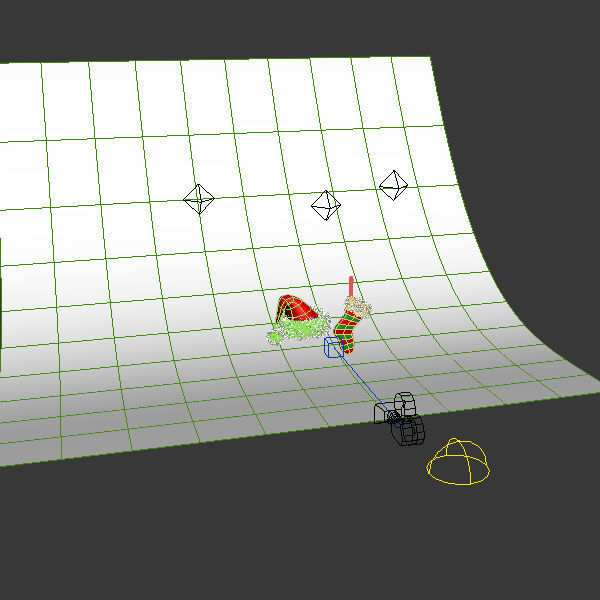 Christmas hat and sox 3D model_2