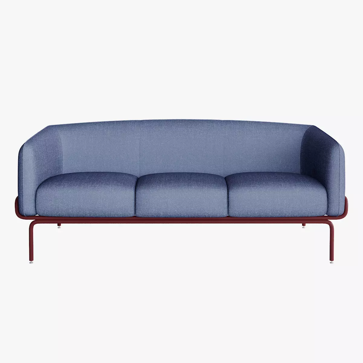 Chandigarh Sofa by moroso Low-poly 3D model_0