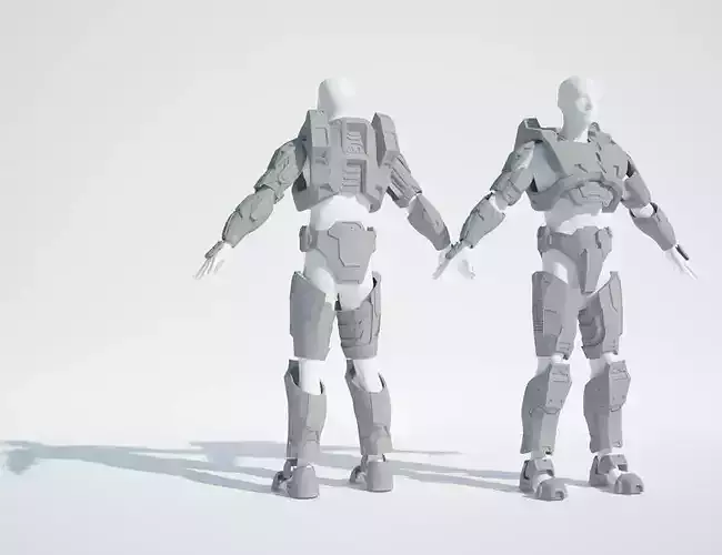 Halo 3 Master Chief costume for 3d printing 3D print model