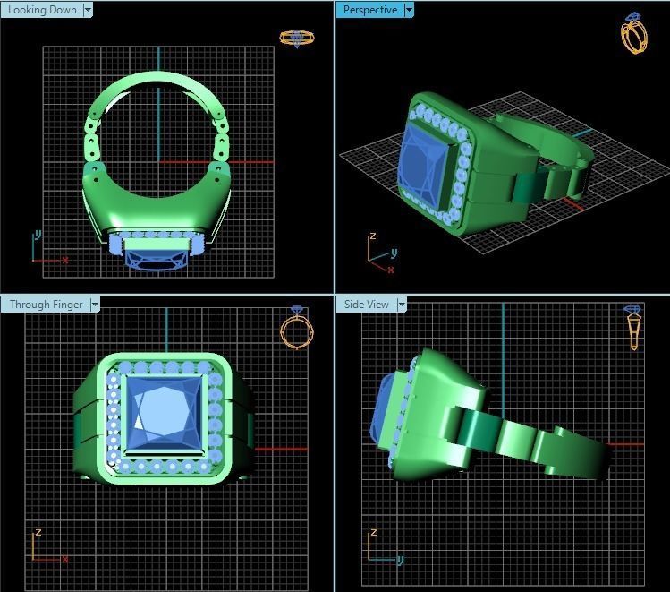  Ring R0402  3D print model_2