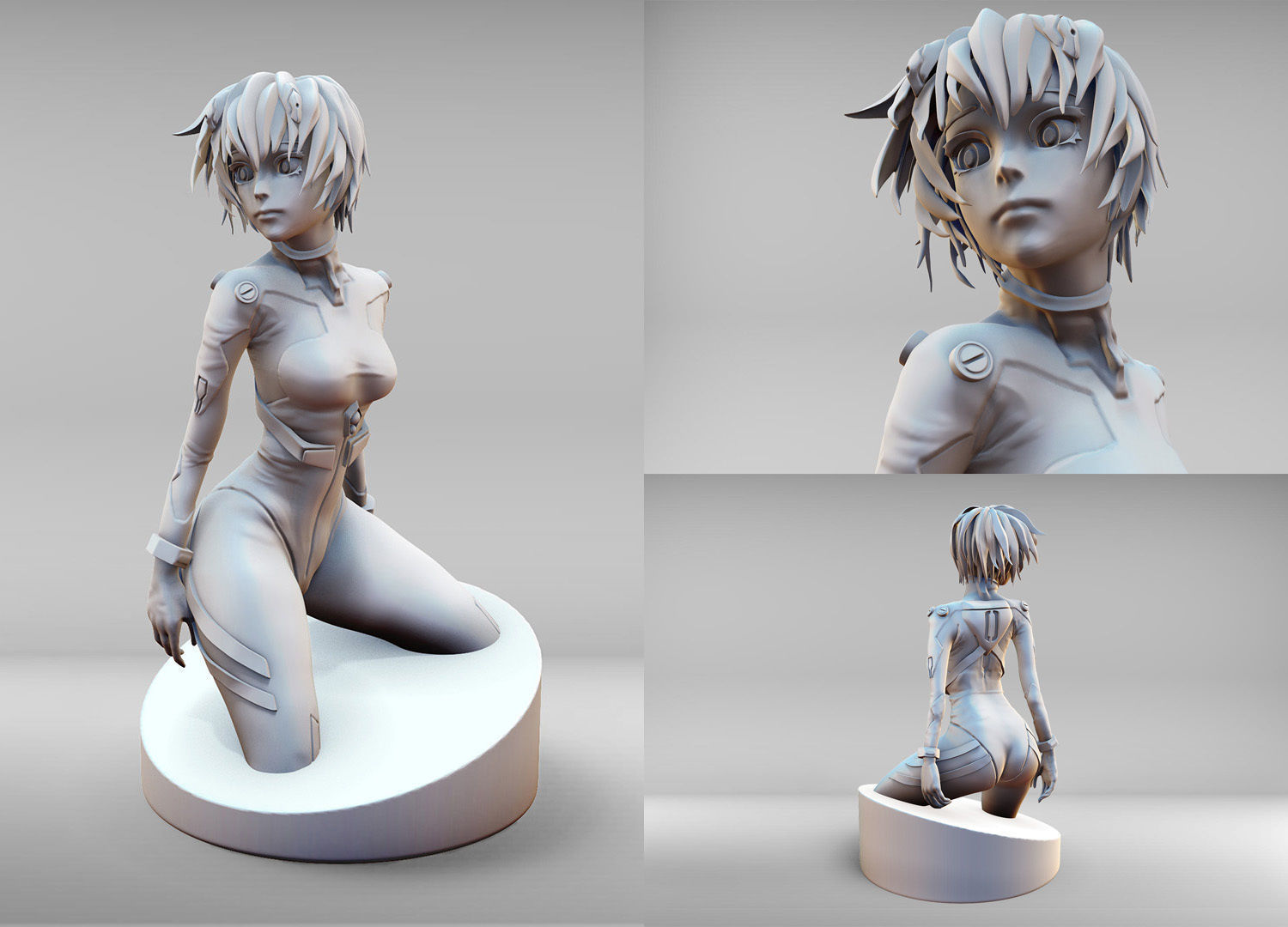 Rei Ayanami Sculpt