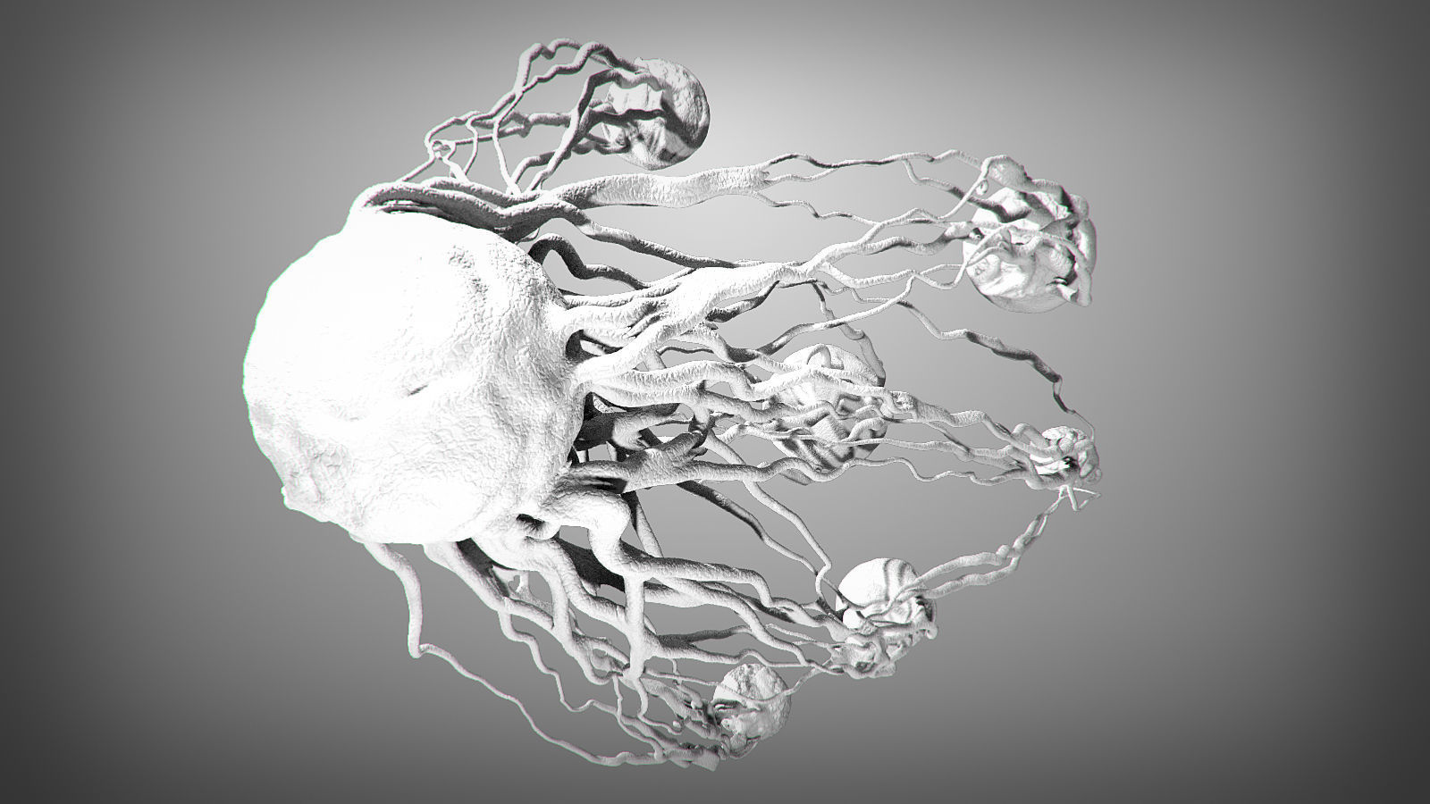 Cancer Growth 3 Static And Animated Obj Sequence 3D model_20