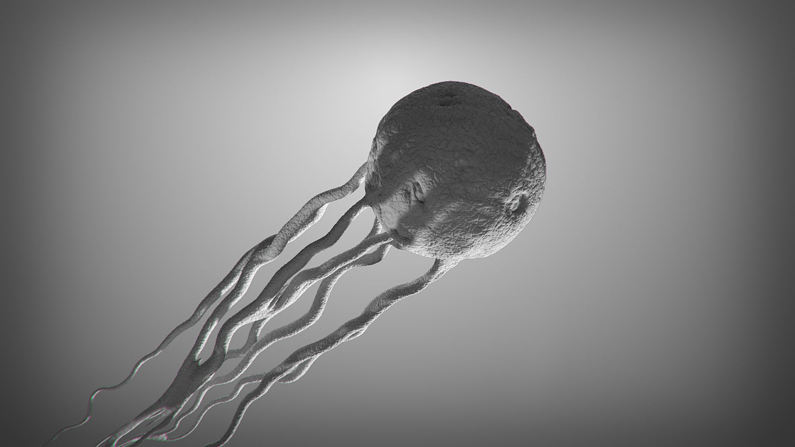 Cancer Growth 3 Static And Animated Obj Sequence 3D model_18