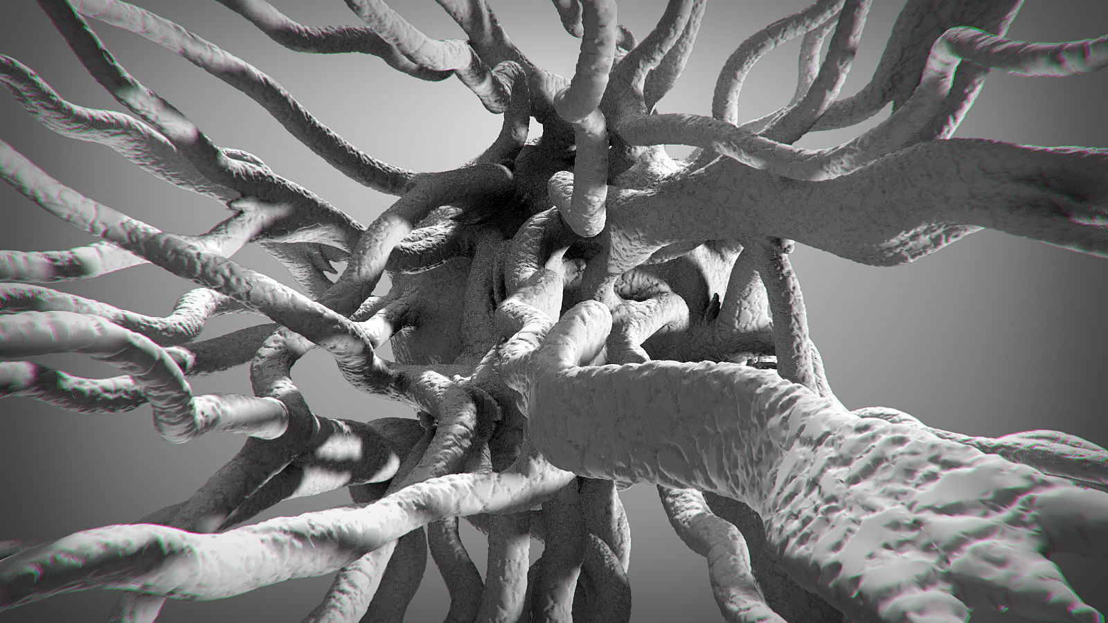 Cancer Growth 3 Static And Animated Obj Sequence 3D model_12