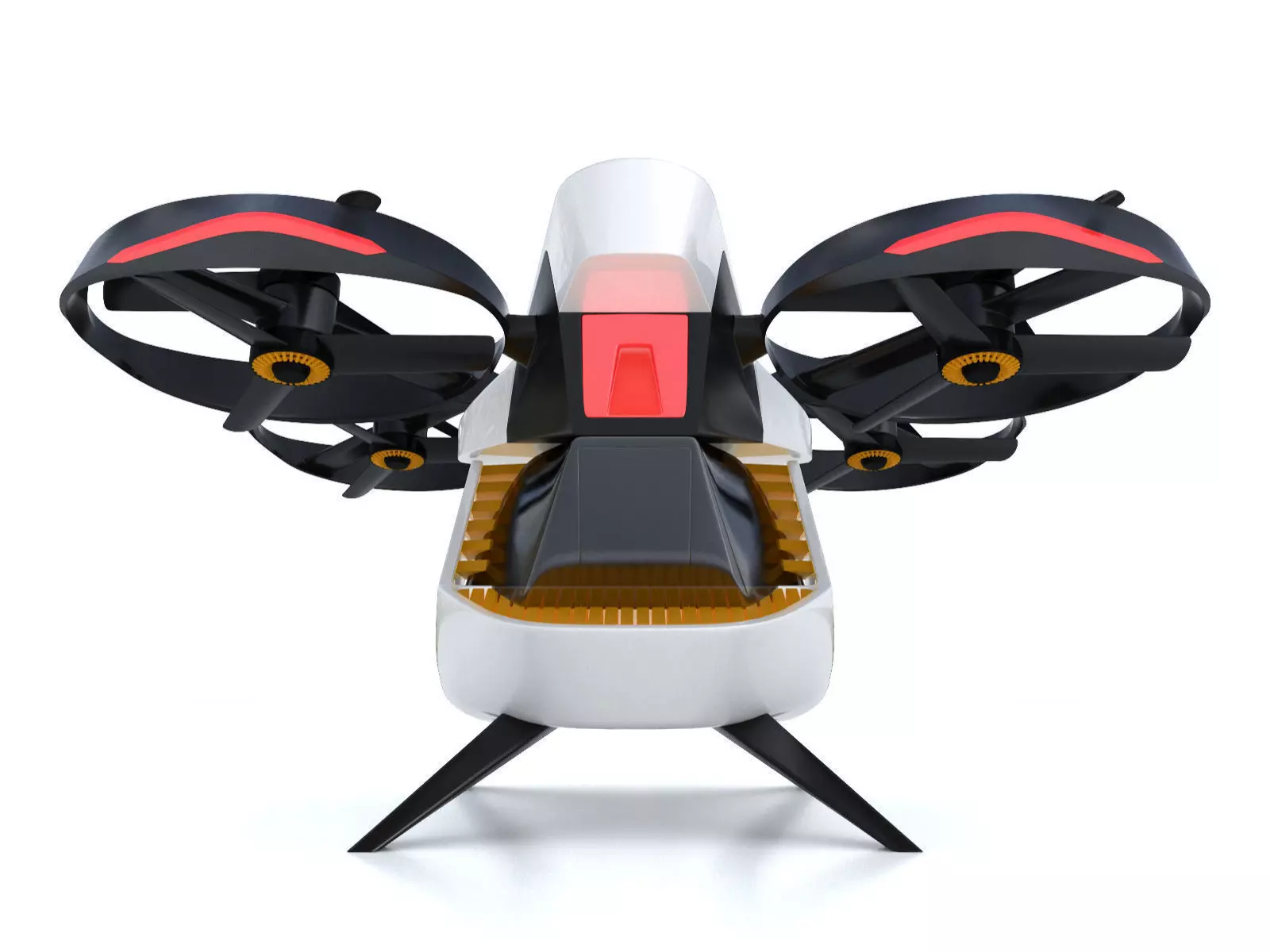 Passegent drone 3D model