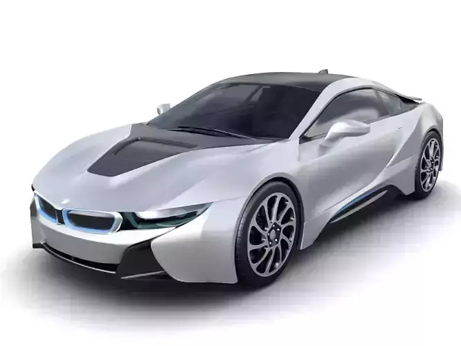 Concept sport car hybrid 3D model