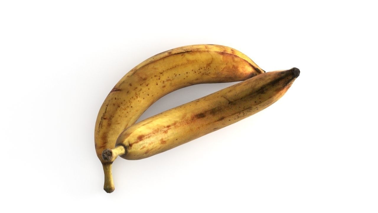 Banana Free 3D model_1