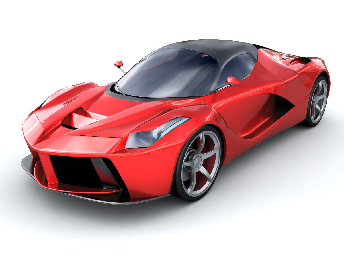 Ferrari LaFerrari Aperta 3D model_1