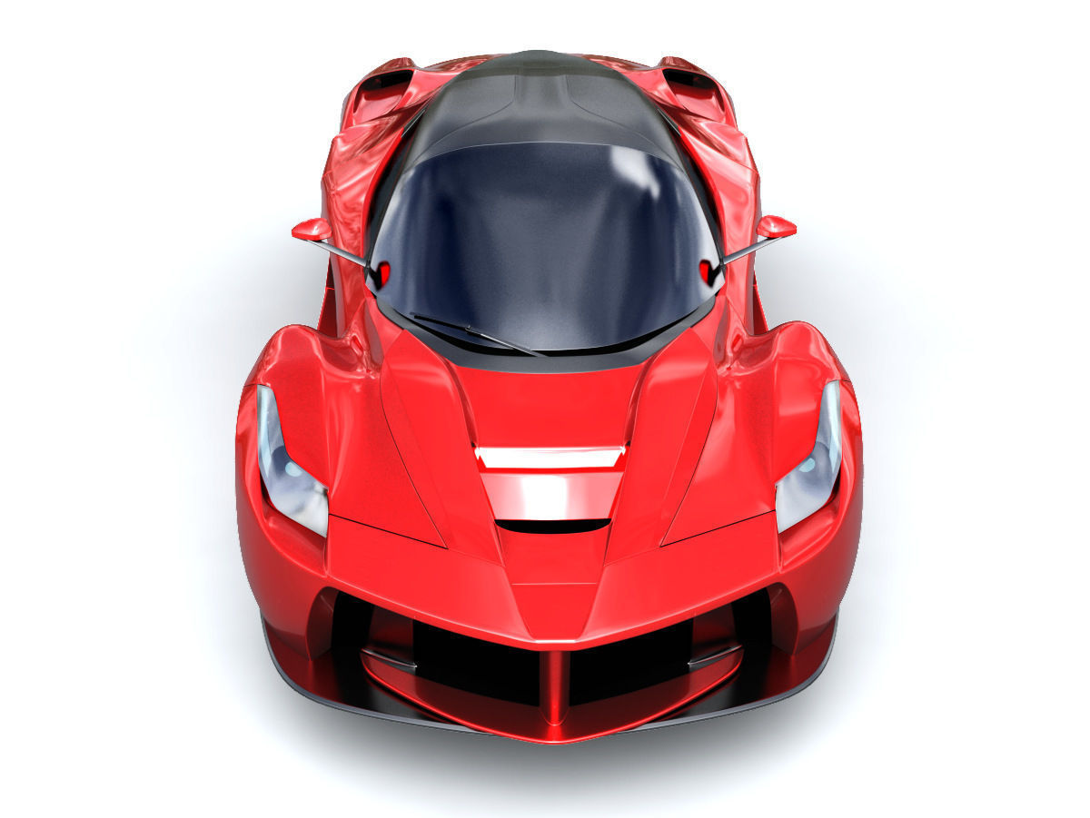 Ferrari LaFerrari Aperta 3D model_6