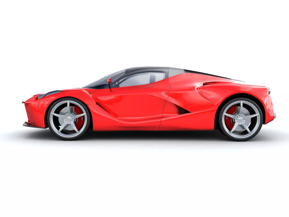 Ferrari LaFerrari Aperta 3D model_0