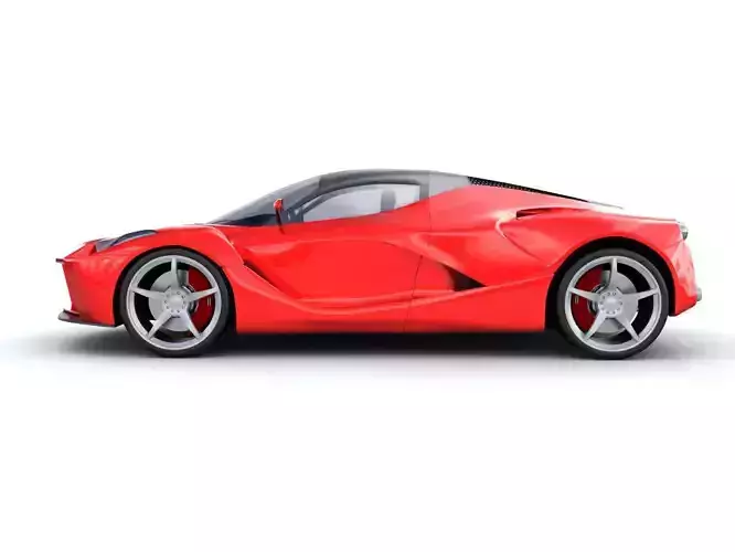 Ferrari LaFerrari Aperta 3D model Ferrari LaFerrari Aperta 3D model